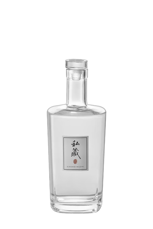 晶白酒瓶-004  